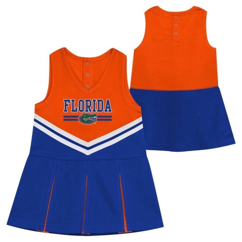 NCAA Florida Gators Toddler Girls' Cheer 2T - Picture 8 of 8